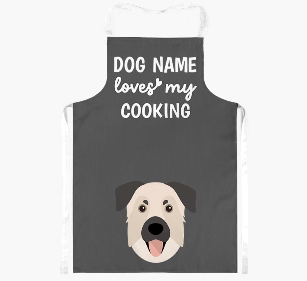 Loves My Cooking: Personalised {breedFullName} Apron