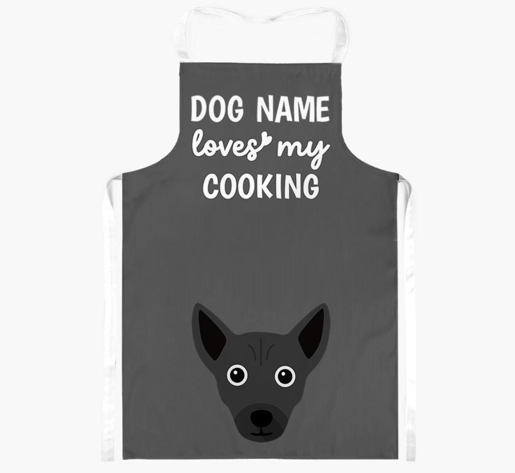Loves My Cooking: Personalised {breedFullName} Apron