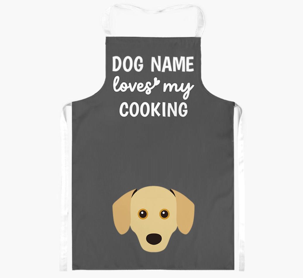 Loves My Cooking: Personalised {breedFullName} Apron