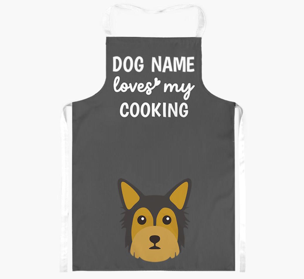 Loves My Cooking: Personalised {breedFullName} Apron