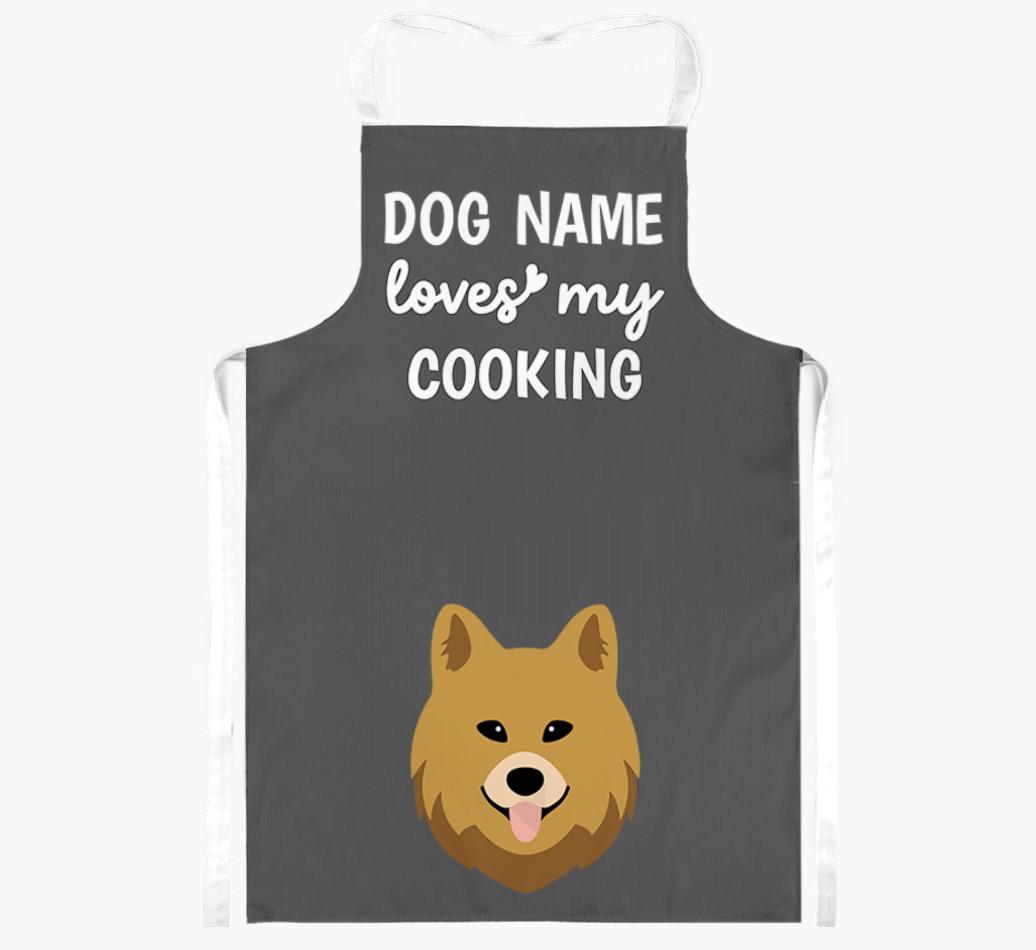 Loves My Cooking: Personalised {breedFullName} Apron