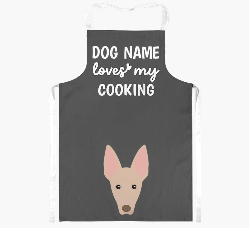 Loves My Cooking: Personalised {breedFullName} Apron
