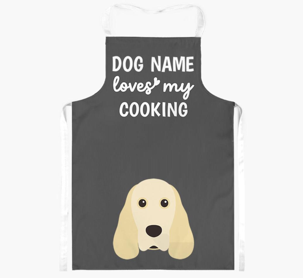 Loves My Cooking: Personalised {breedFullName} Apron