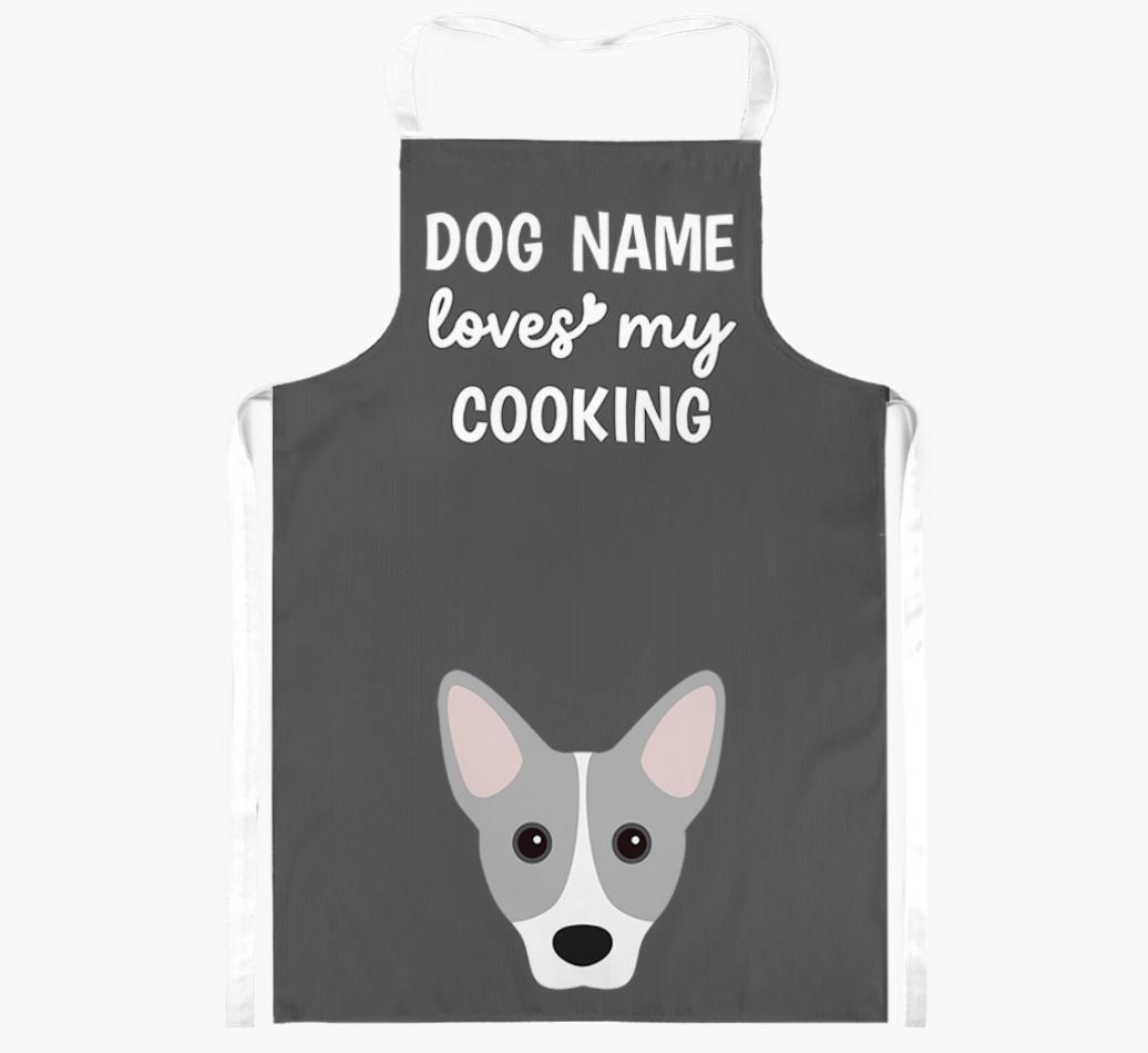 Loves My Cooking: Personalised {breedFullName} Apron