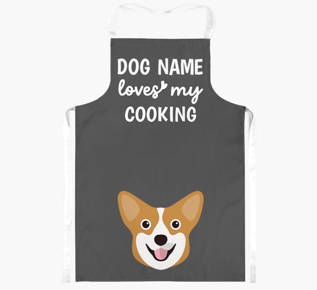 Loves My Cooking: Personalised {breedFullName} Apron