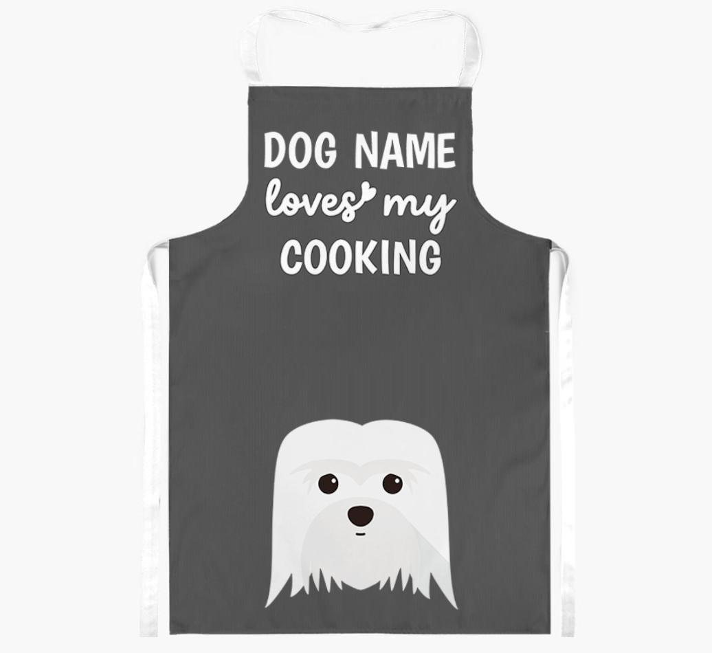Loves My Cooking: Personalised {breedFullName} Apron