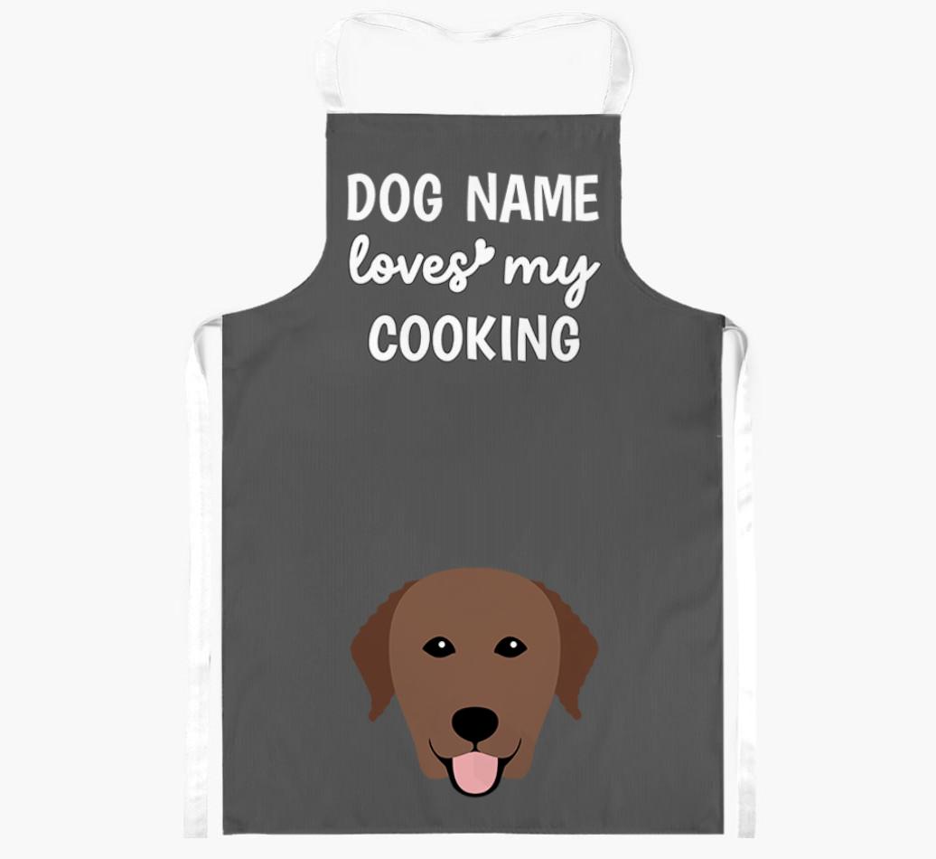 Loves My Cooking: Personalised {breedFullName} Apron
