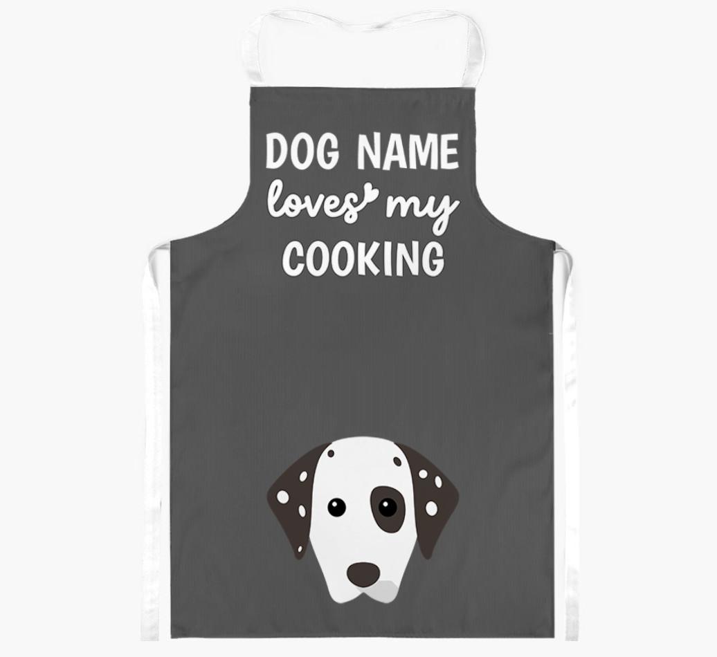 Loves My Cooking: Personalised {breedFullName} Apron