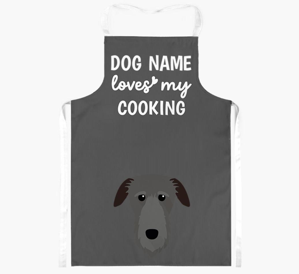 Loves My Cooking: Personalised {breedFullName} Apron