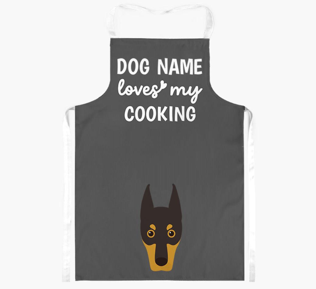 Loves My Cooking: Personalised {breedFullName} Apron