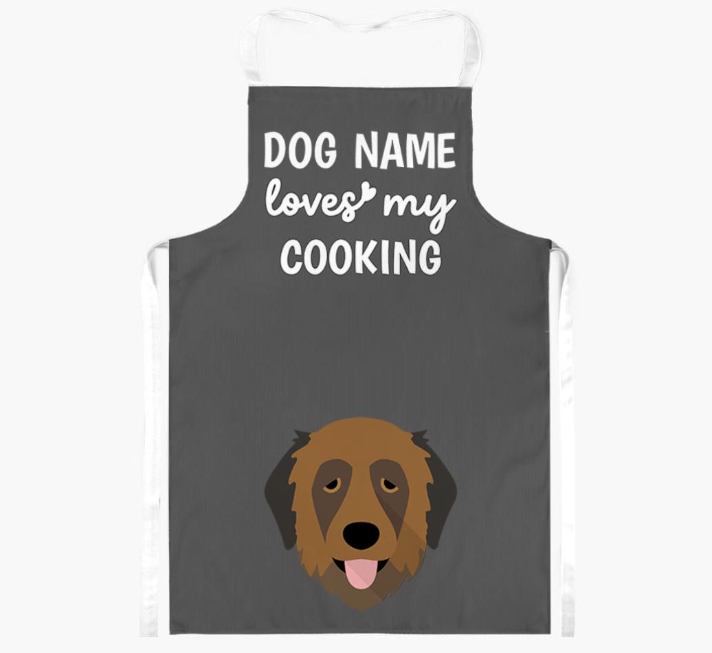 Loves My Cooking: Personalised {breedFullName} Apron