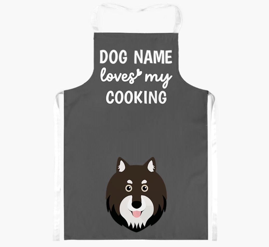 Loves My Cooking: Personalised {breedFullName} Apron