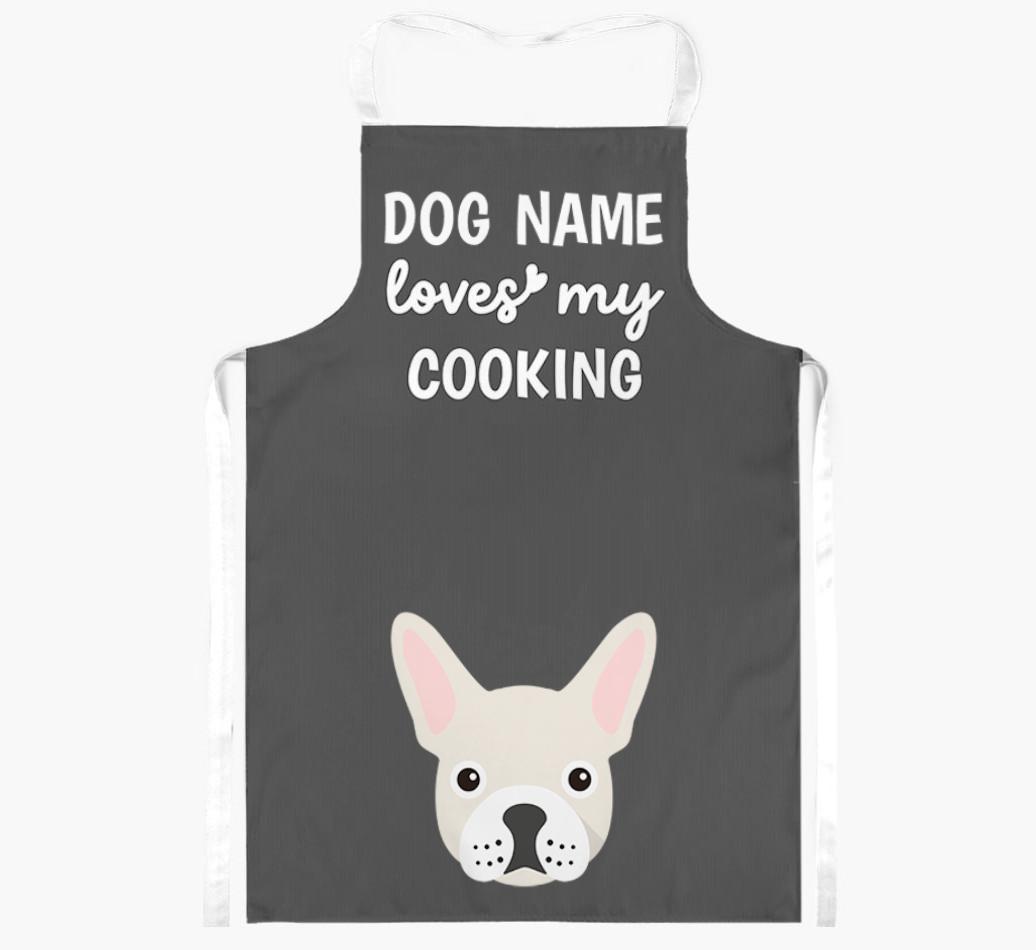 Loves My Cooking: Personalised {breedFullName} Apron