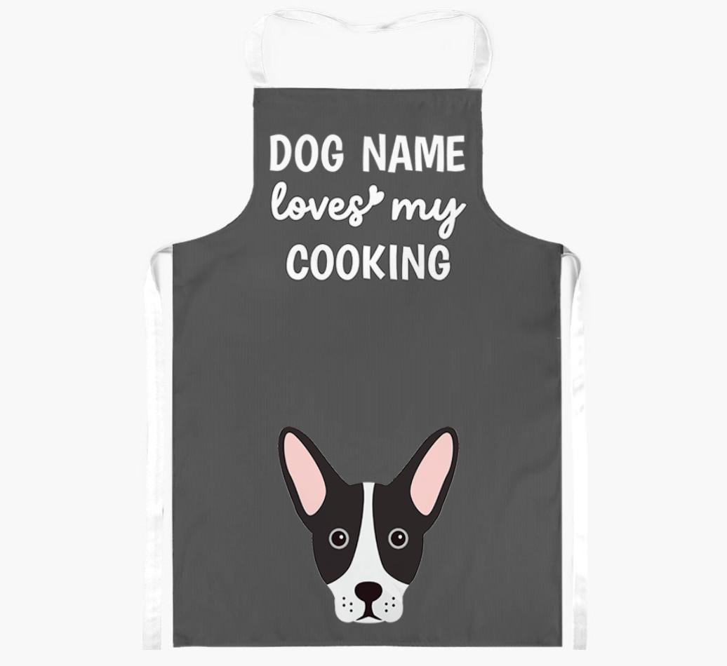 Loves My Cooking: Personalised {breedFullName} Apron