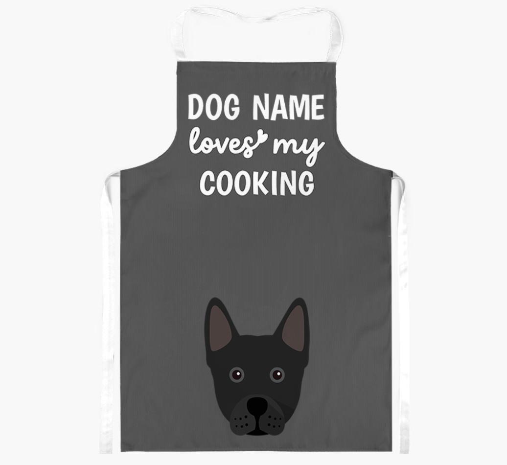 Loves My Cooking: Personalised {breedFullName} Apron