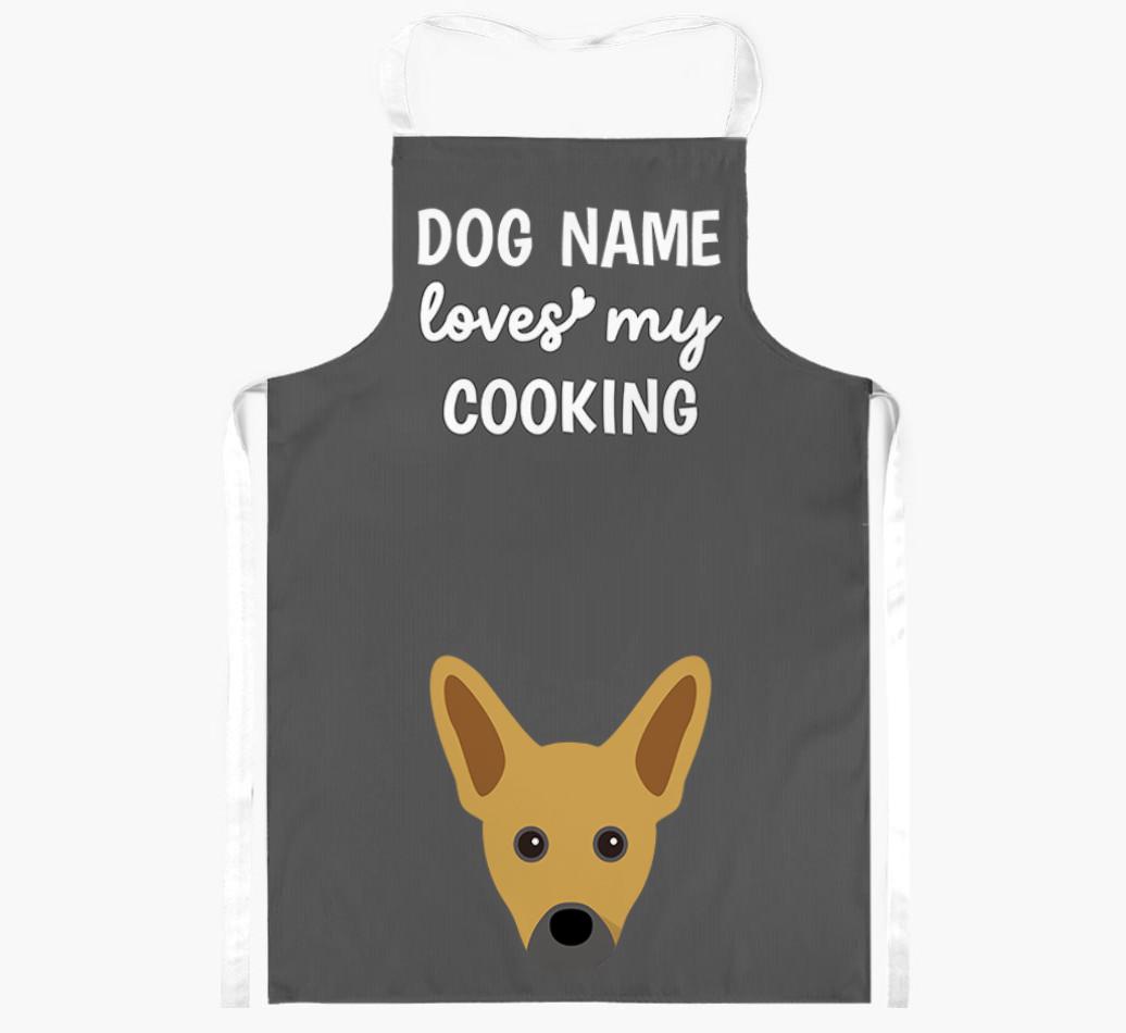 Loves My Cooking: Personalised {breedFullName} Apron