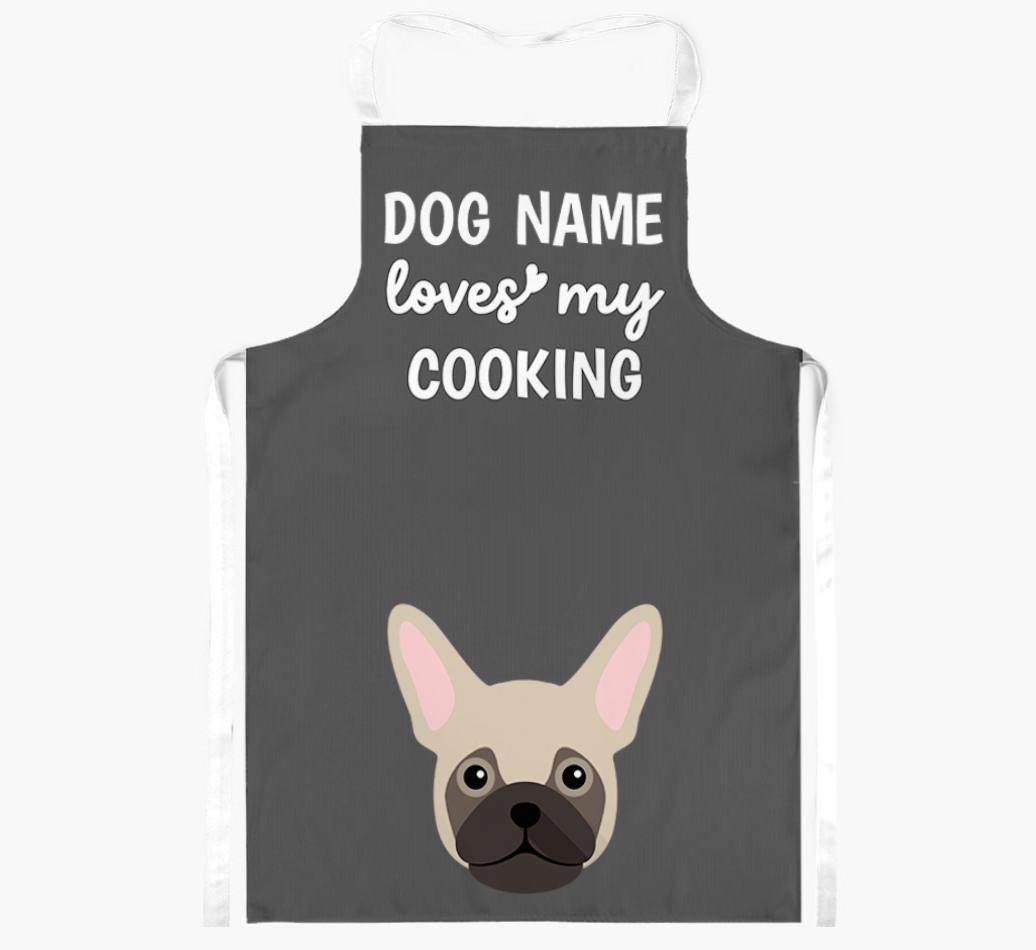 Loves My Cooking: Personalised {breedFullName} Apron