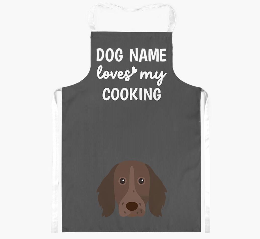Loves My Cooking: Personalised {breedFullName} Apron