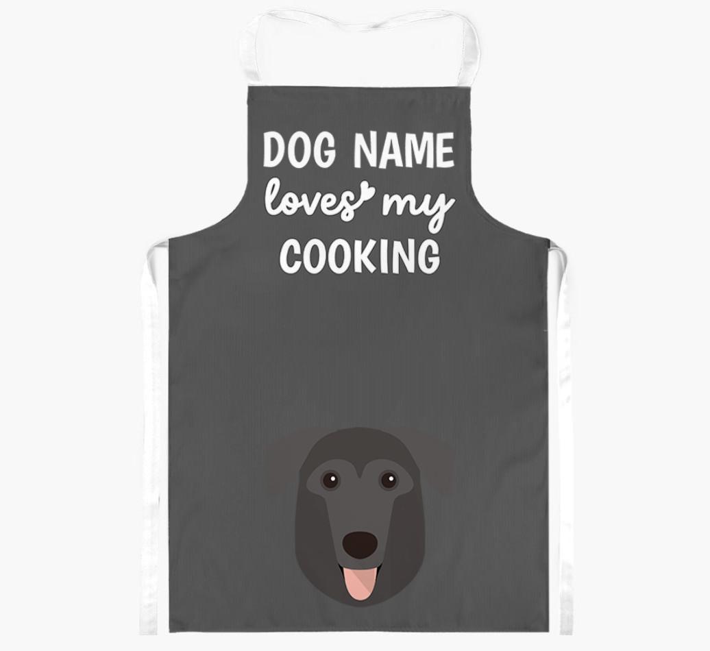 Loves My Cooking: Personalised {breedFullName} Apron