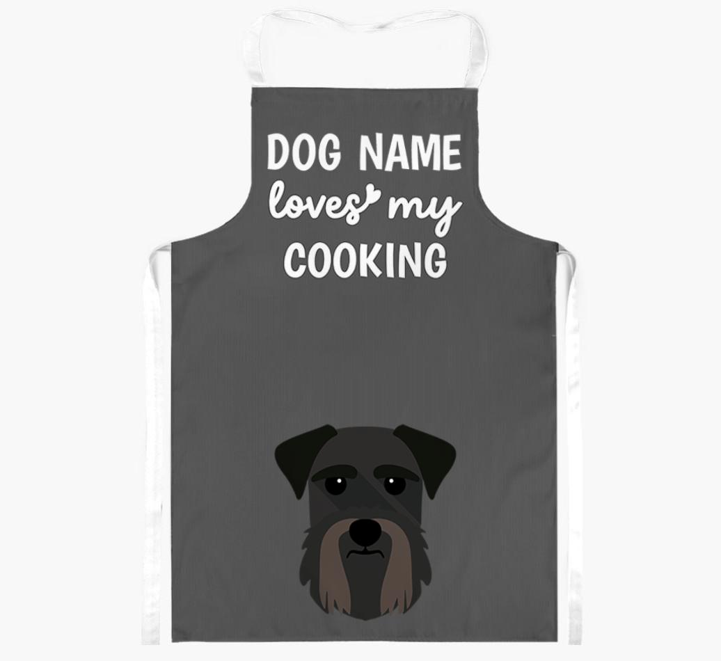 Loves My Cooking: Personalised {breedFullName} Apron