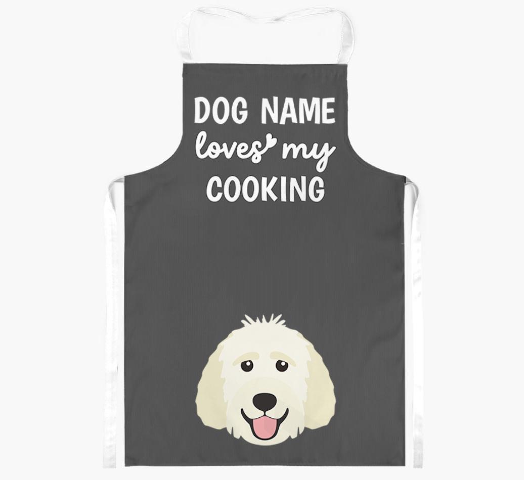 Loves My Cooking: Personalised {breedFullName} Apron
