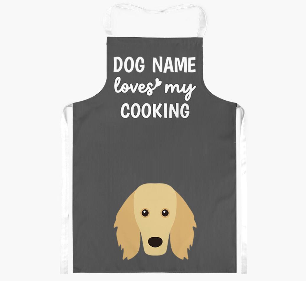 Loves My Cooking: Personalised {breedFullName} Apron