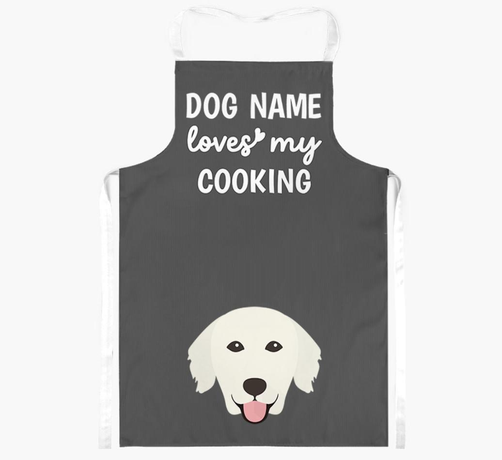 Loves My Cooking: Personalised {breedFullName} Apron