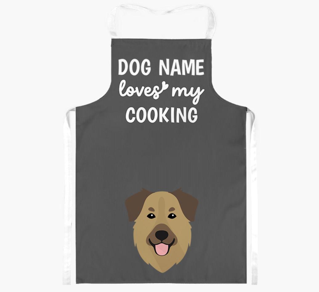 Loves My Cooking: Personalised {breedFullName} Apron