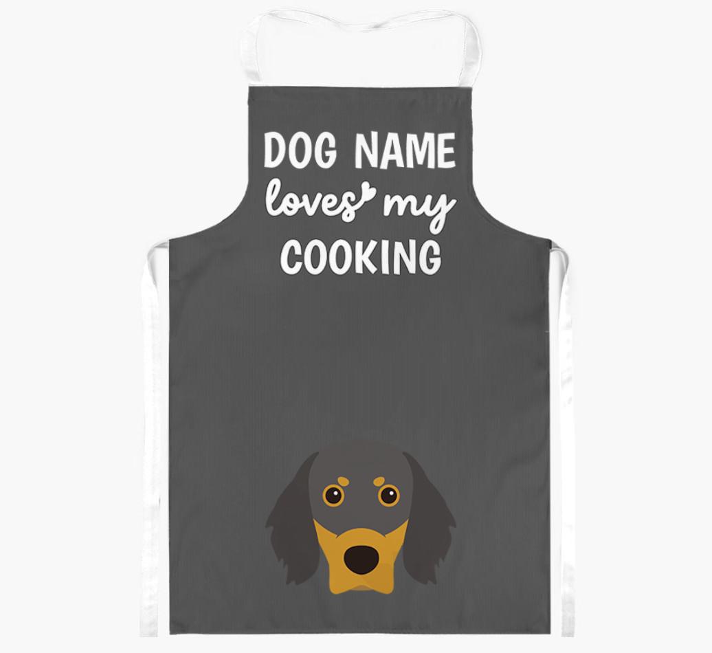 Loves My Cooking: Personalised {breedFullName} Apron