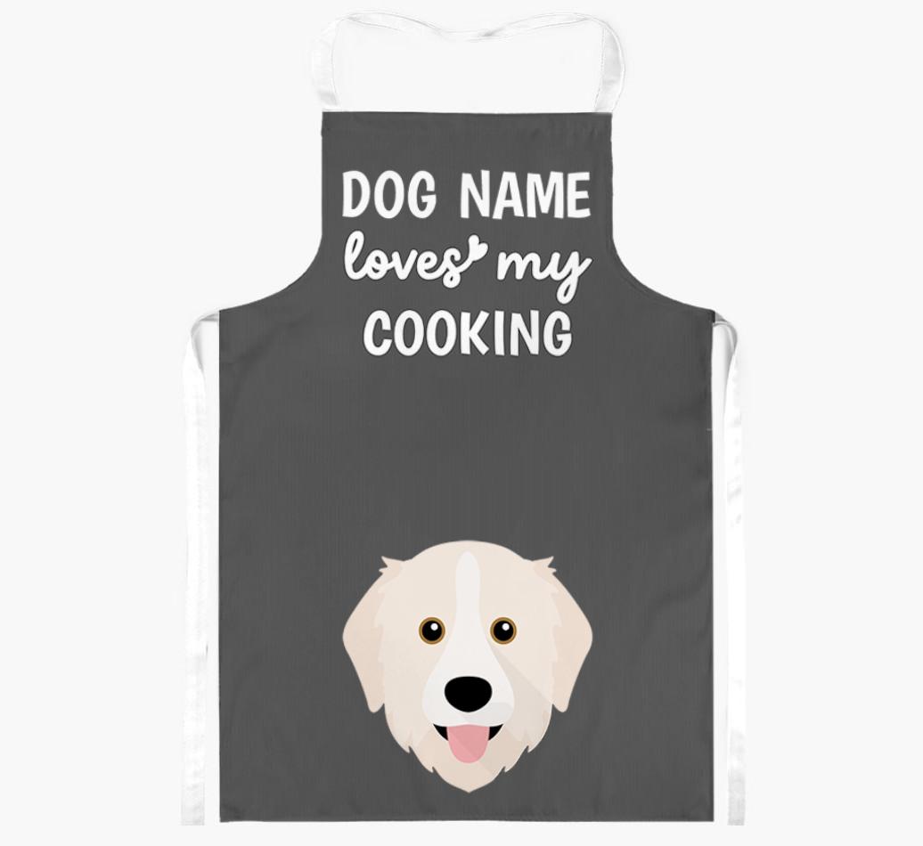 Loves My Cooking: Personalised {breedFullName} Apron