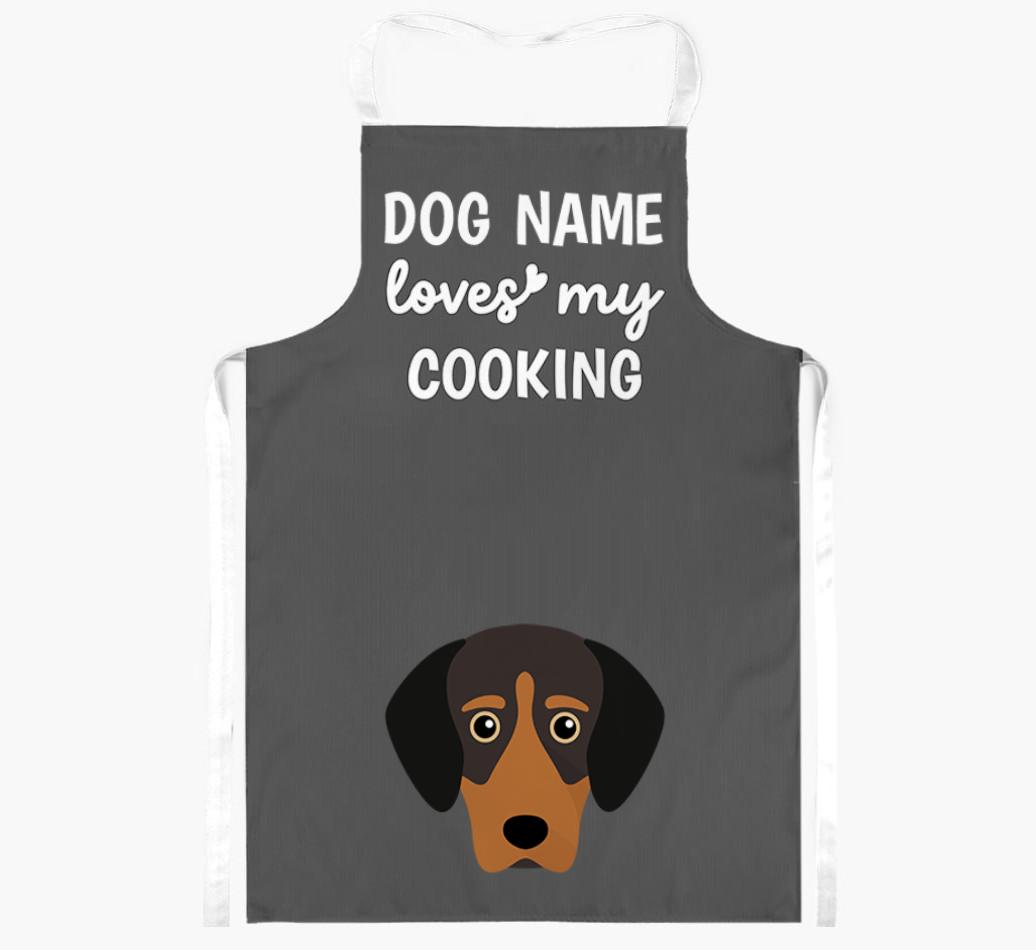 Loves My Cooking: Personalised {breedFullName} Apron