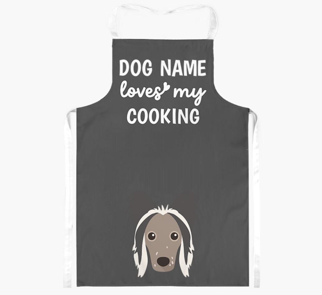 Loves My Cooking: Personalised {breedFullName} Apron
