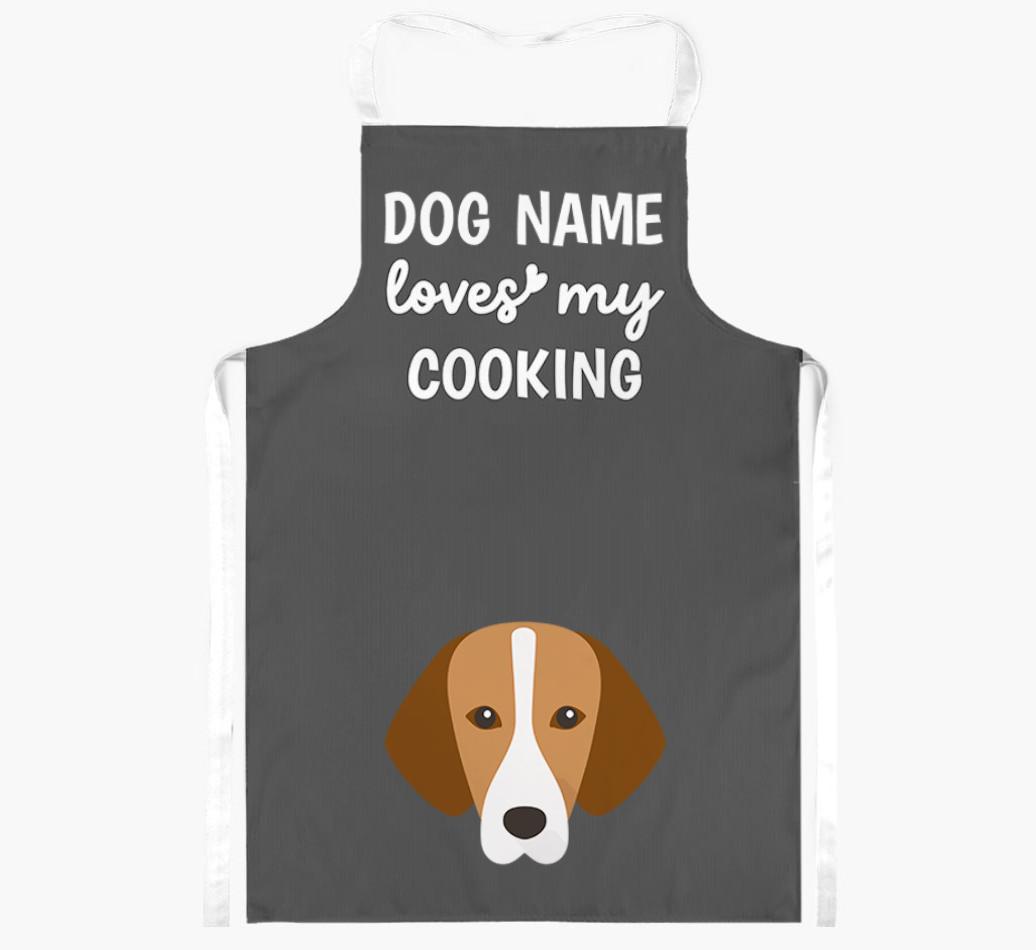 Loves My Cooking: Personalised {breedFullName} Apron