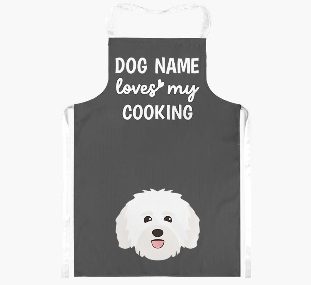Loves My Cooking: Personalised {breedFullName} Apron