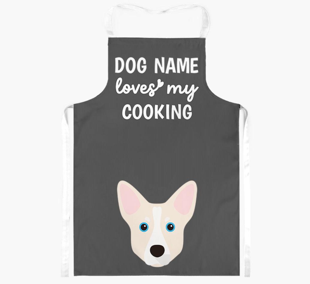 Loves My Cooking: Personalised {breedFullName} Apron