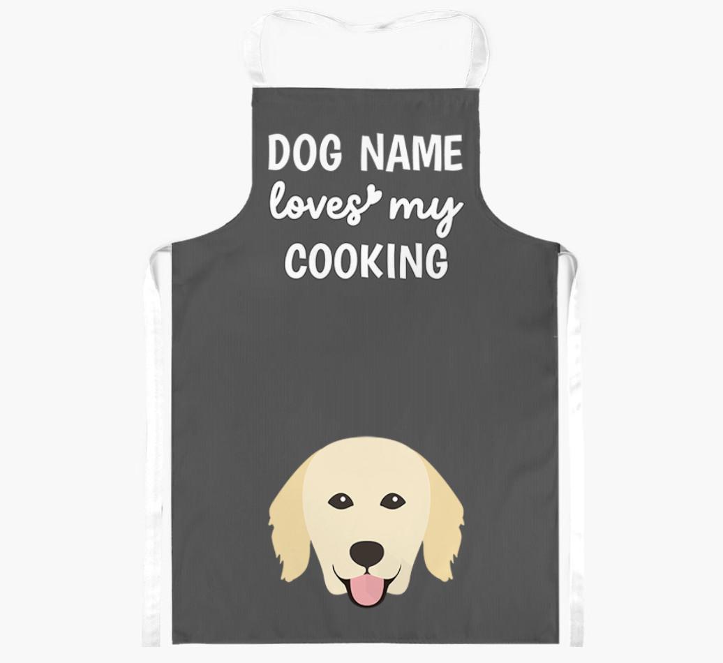 Loves My Cooking: Personalised {breedFullName} Apron