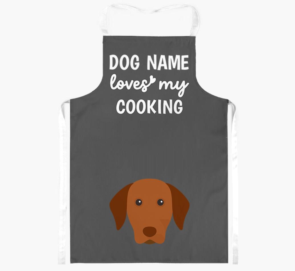 Loves My Cooking: Personalised {breedFullName} Apron