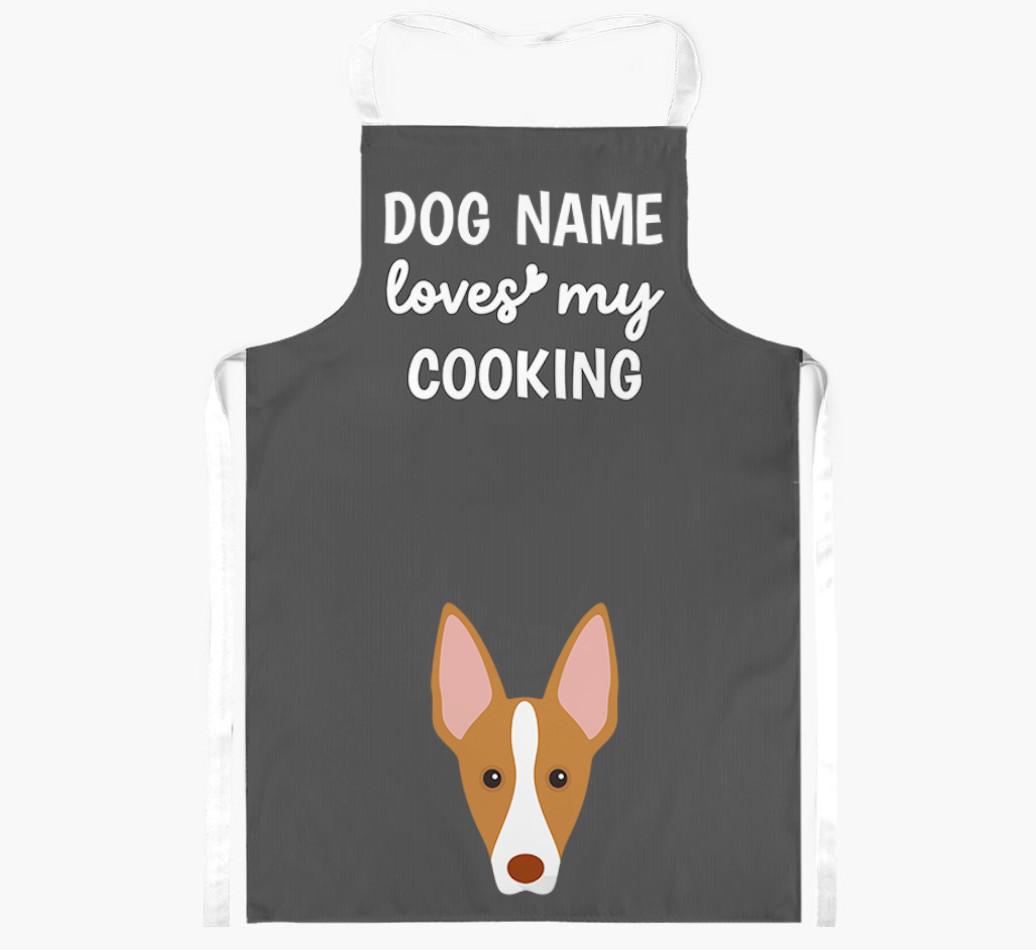 Loves My Cooking: Personalised {breedFullName} Apron