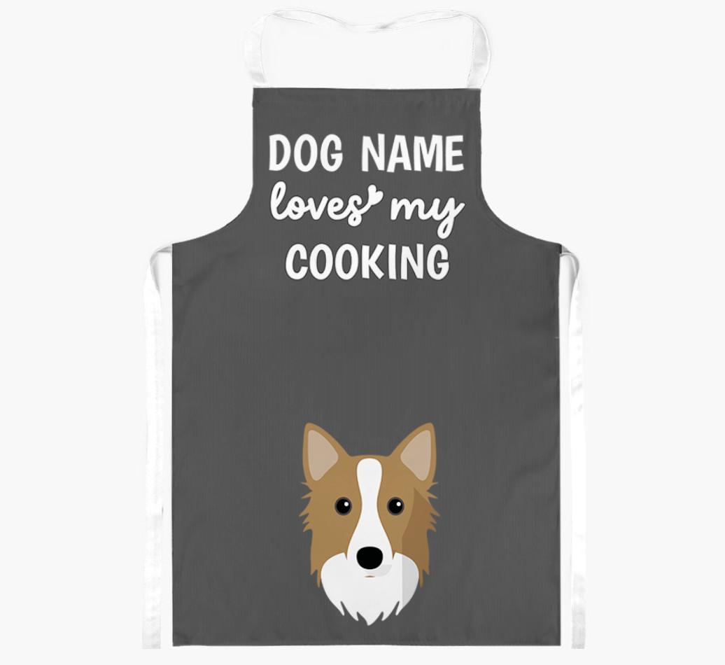 Loves My Cooking: Personalised {breedFullName} Apron