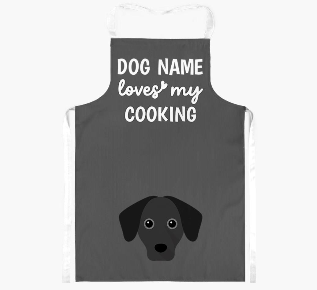Loves My Cooking: Personalised {breedFullName} Apron