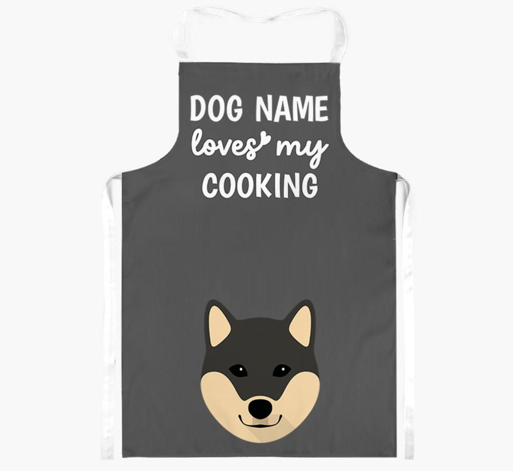 Loves My Cooking: Personalised {breedFullName} Apron