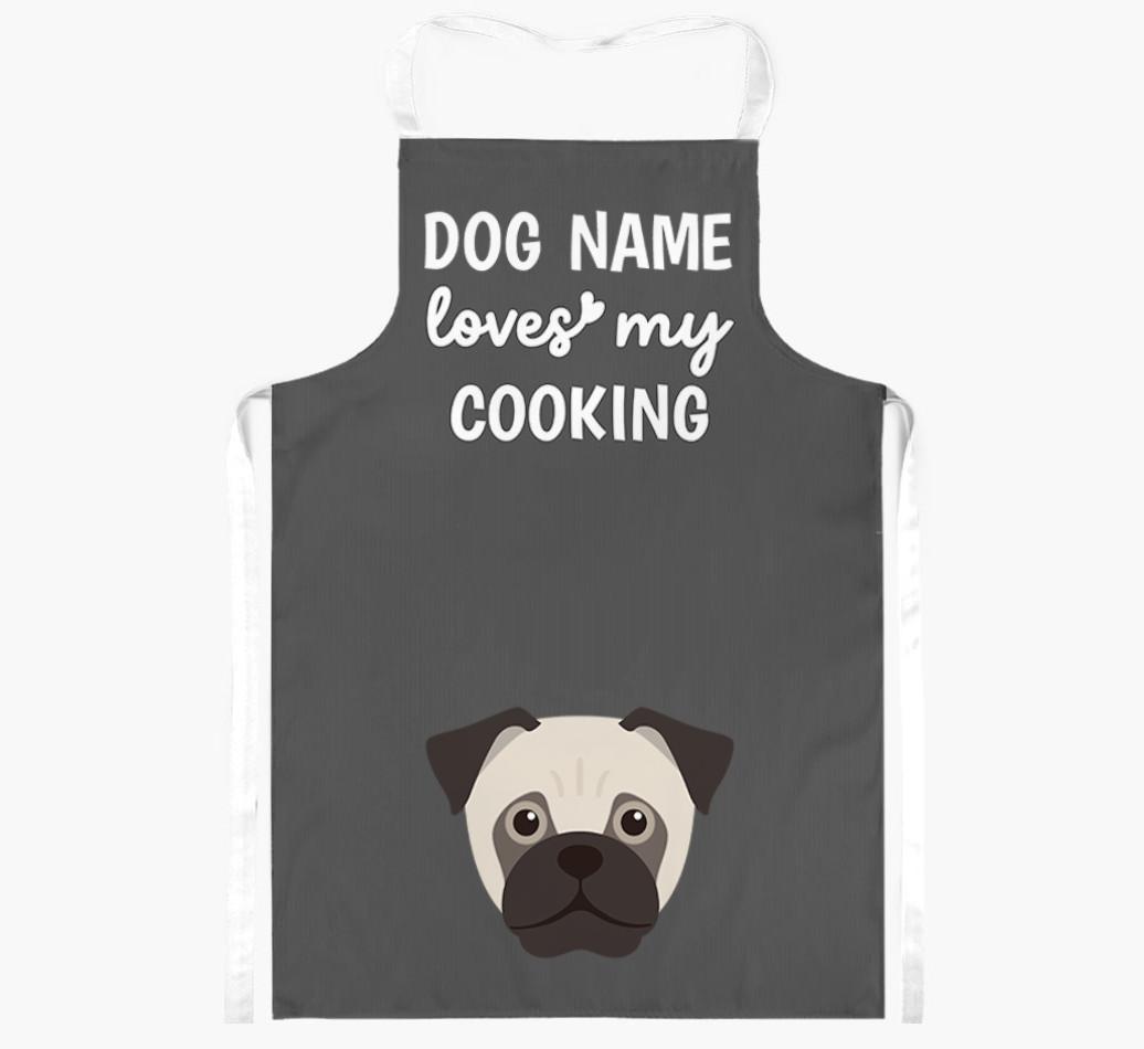 Loves My Cooking: Personalised {breedFullName} Apron