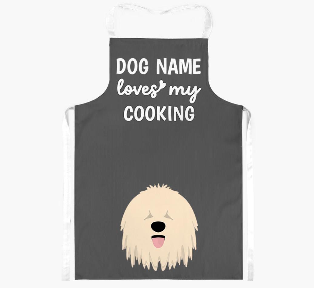 Loves My Cooking: Personalised {breedFullName} Apron