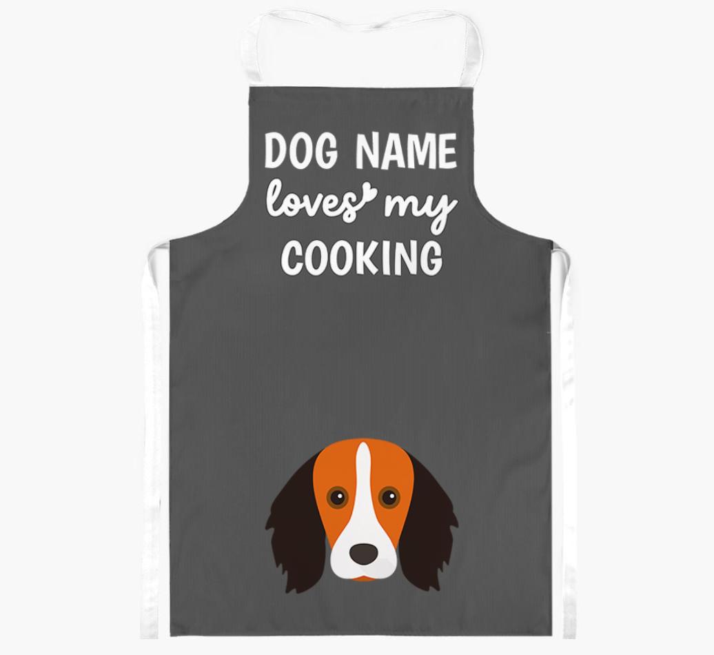 Loves My Cooking: Personalised {breedFullName} Apron