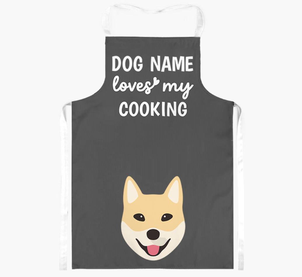 Loves My Cooking: Personalised {breedFullName} Apron