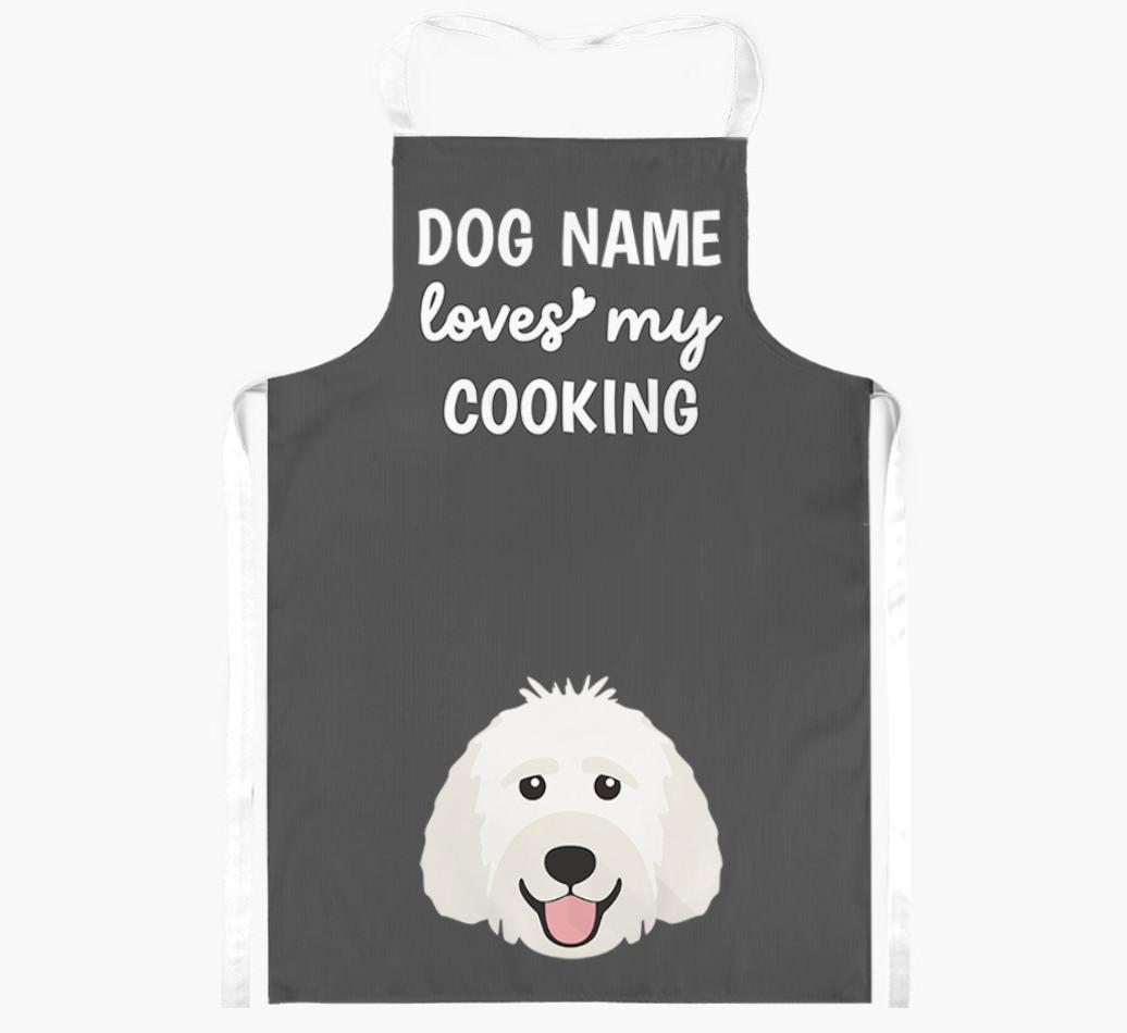 Loves My Cooking: Personalised {breedFullName} Apron