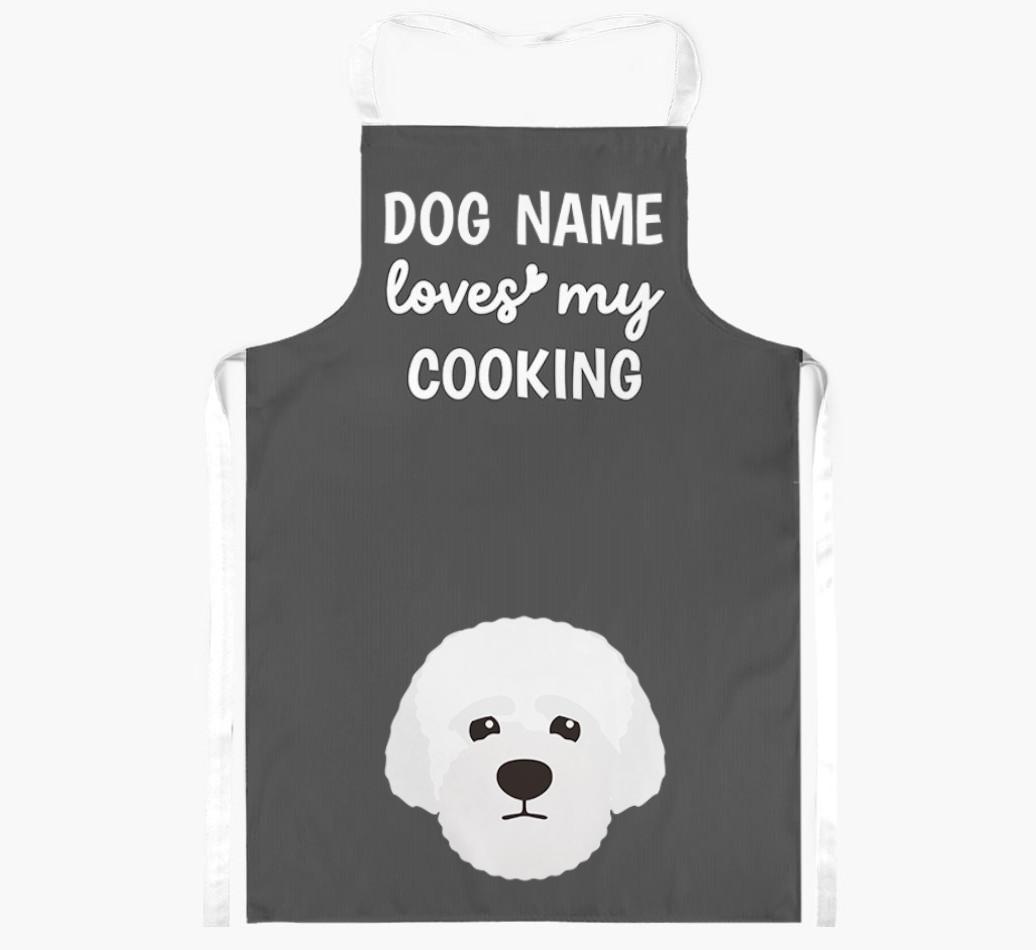 Loves My Cooking: Personalised {breedFullName} Apron