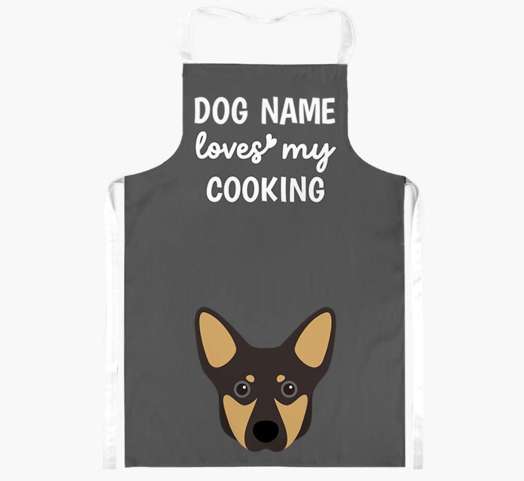 Loves My Cooking: Personalised {breedFullName} Apron
