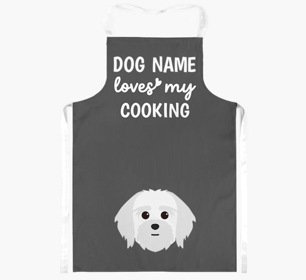 Loves My Cooking: Personalised {breedFullName} Apron