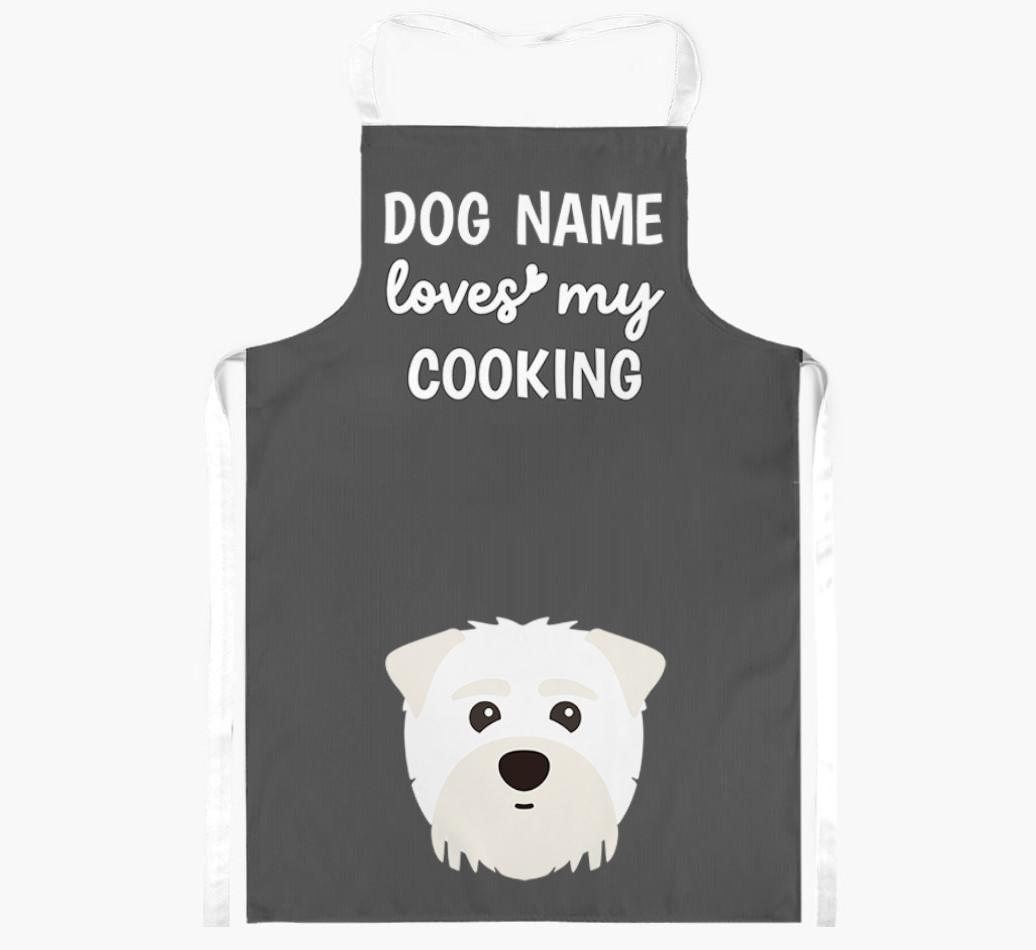 Loves My Cooking: Personalised {breedFullName} Apron